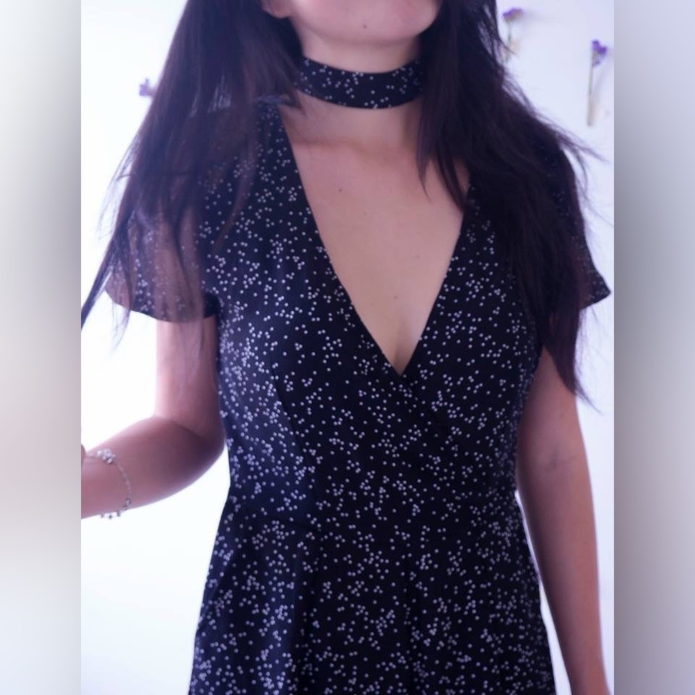 Black White Dots Jumpsuits ( local brand Vietnam)